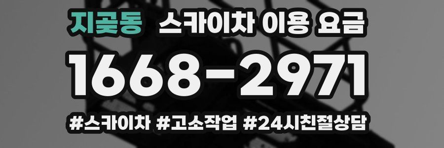 지곶동 스카이차 이용 요금