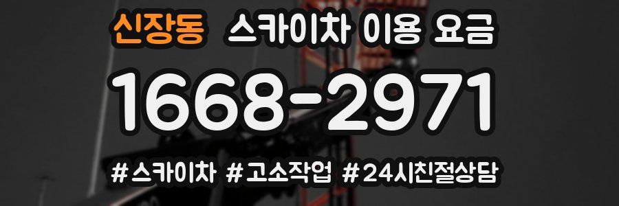 신장동 스카이차 이용 요금