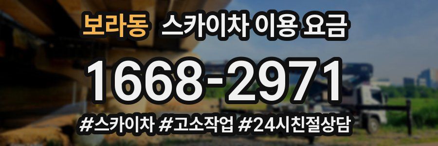보라동 스카이차 이용 요금