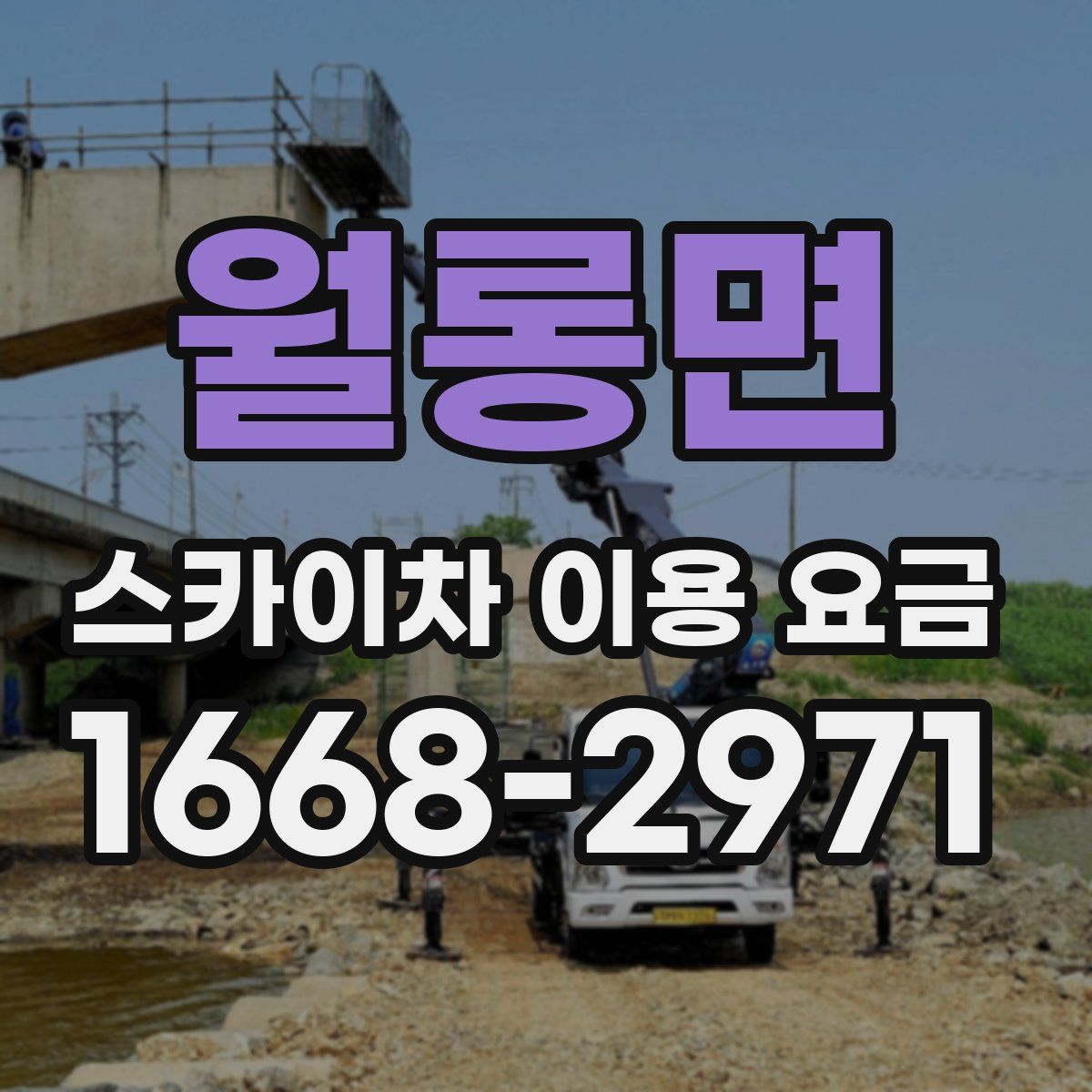 월롱면 스카이차 이용 요금