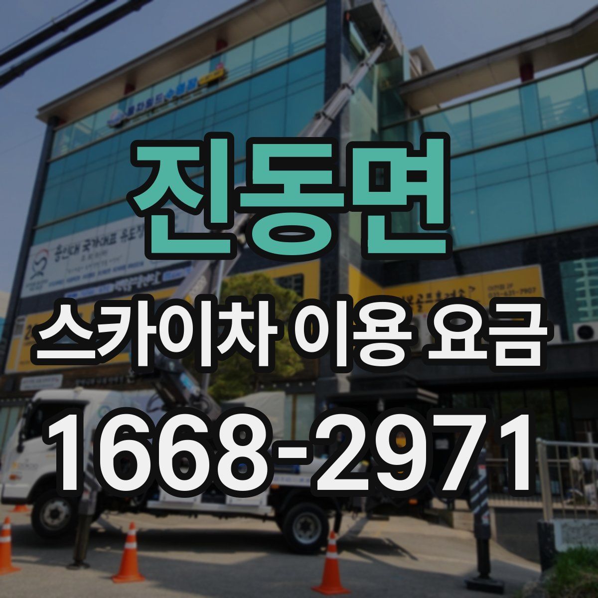 진동면 스카이차 이용 요금