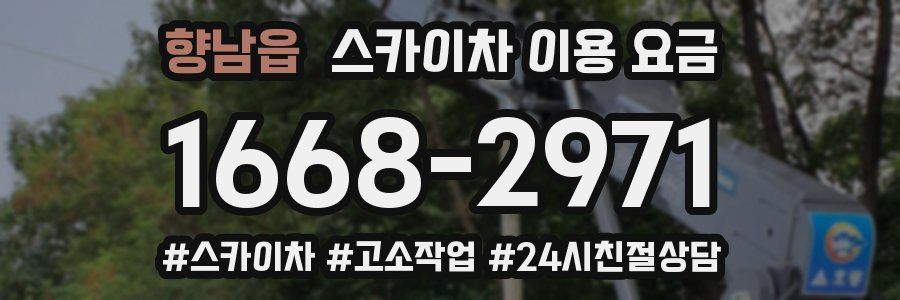 향남읍 스카이차 이용 요금