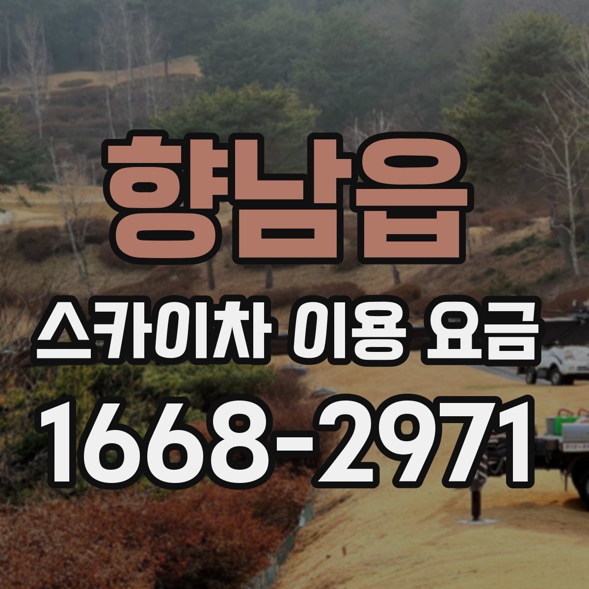 향남읍 스카이차 이용 요금