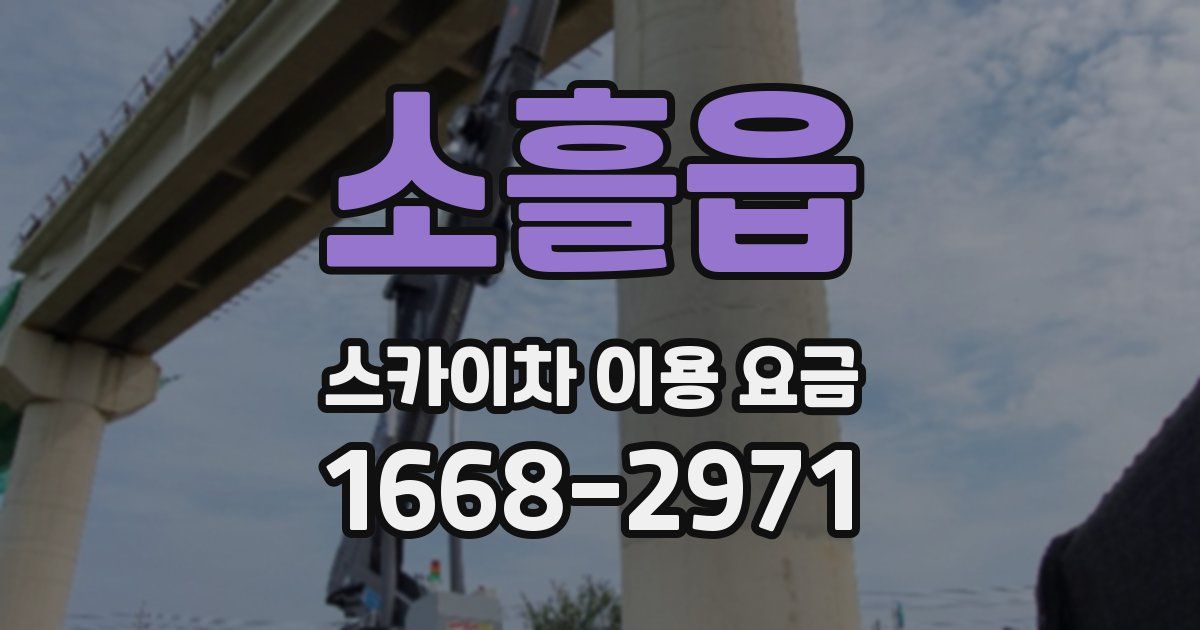 소흘읍 스카이차 이용 요금
