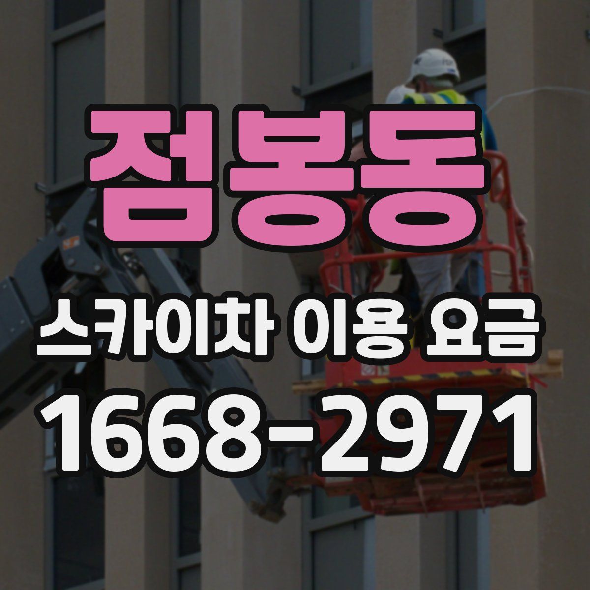 점봉동 스카이차 이용 요금