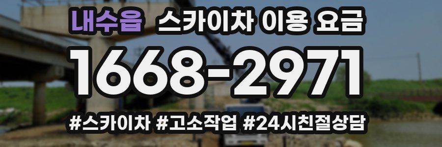 내수읍 스카이차 이용 요금