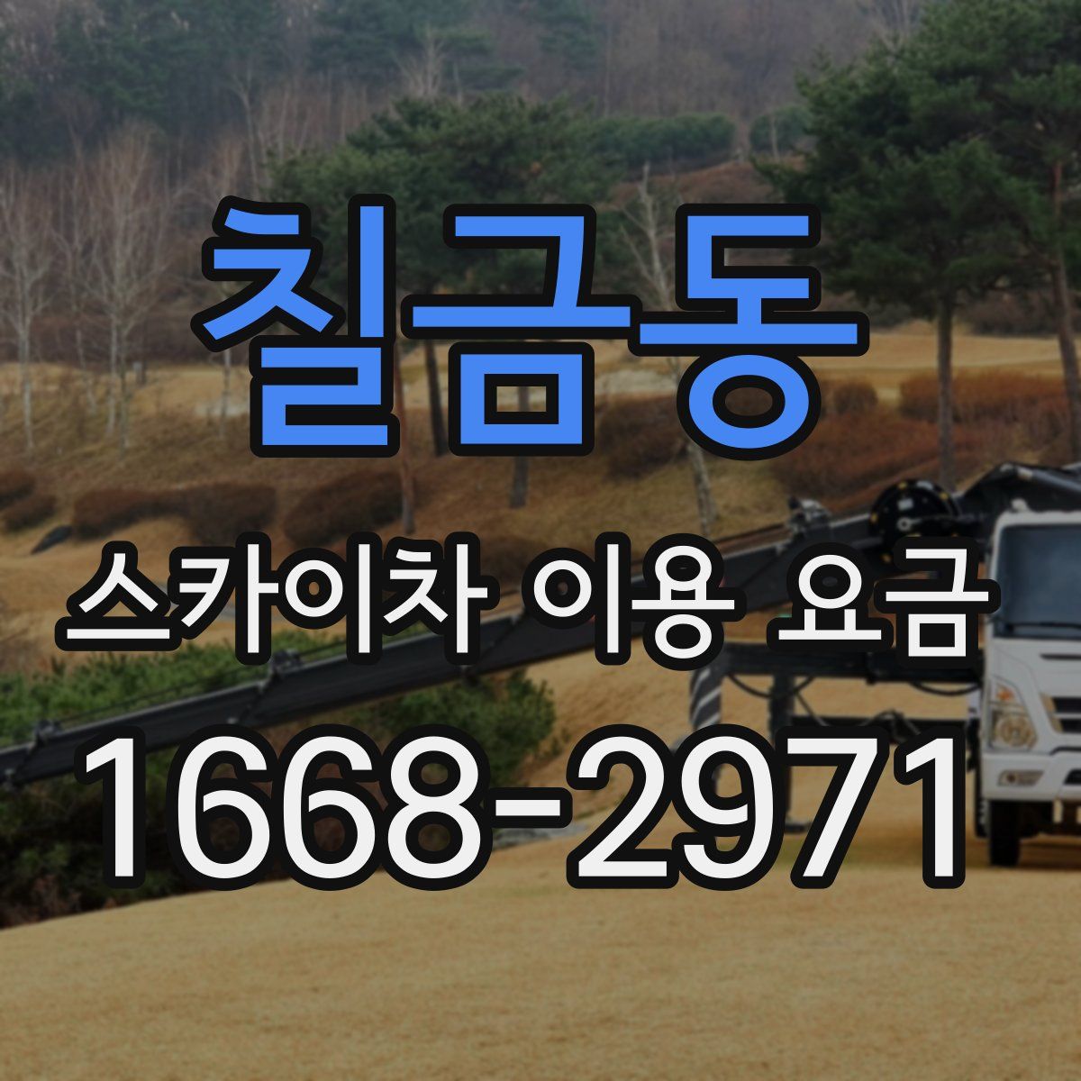 칠금동 스카이차 이용 요금