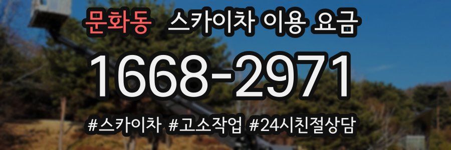문화동 스카이차 이용 요금