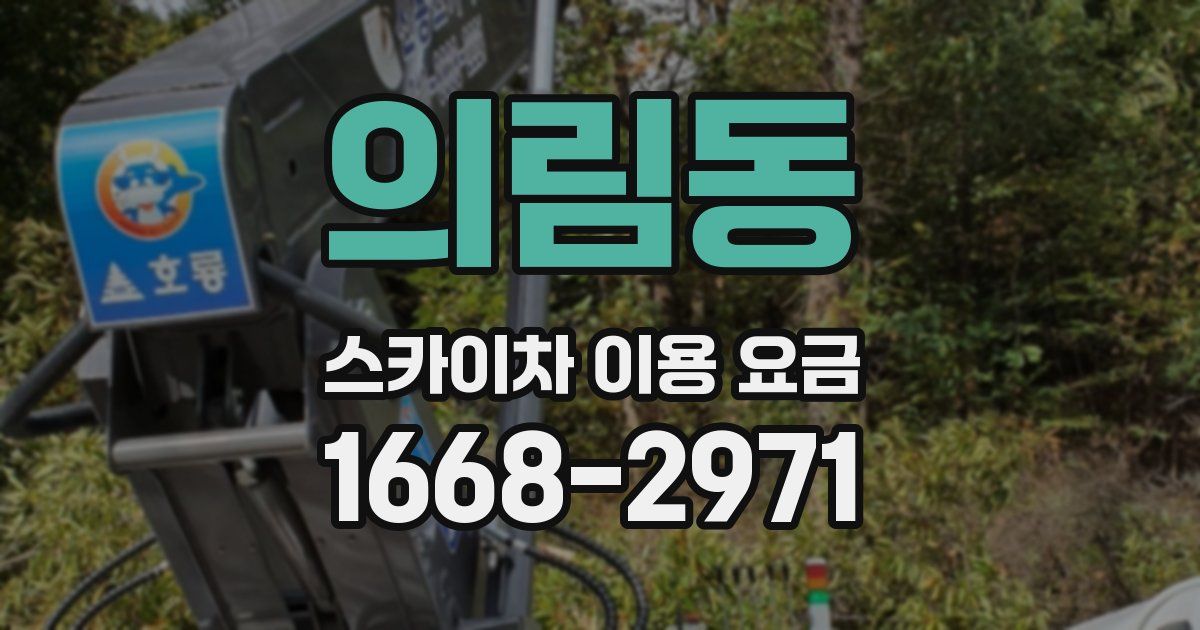 의림동 스카이차 이용 요금