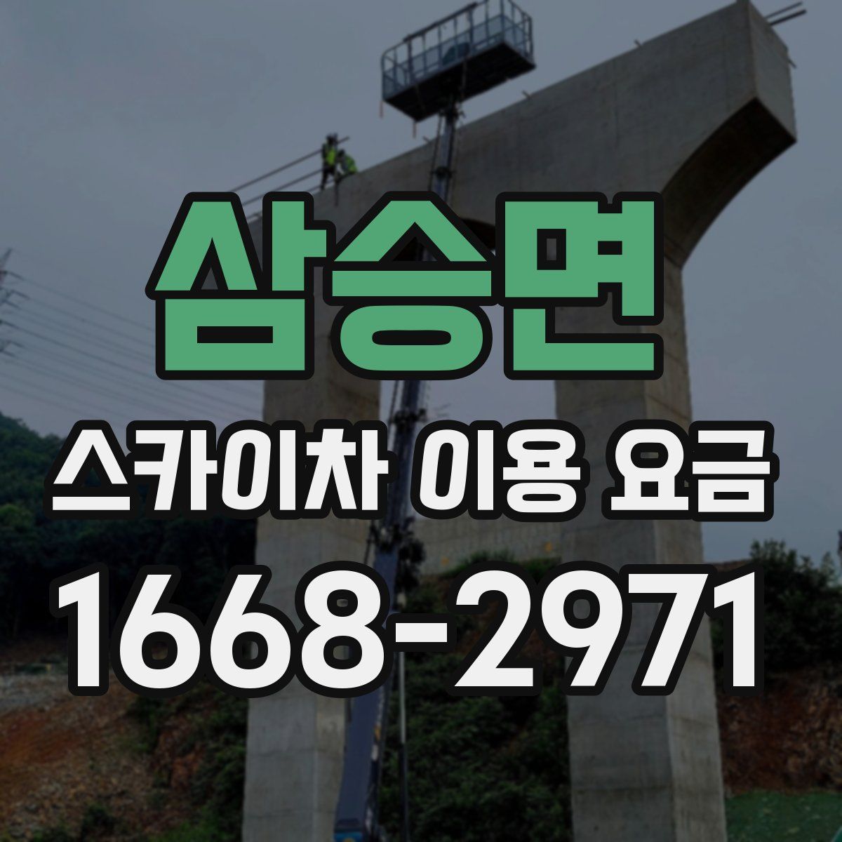 삼승면 스카이차 이용 요금