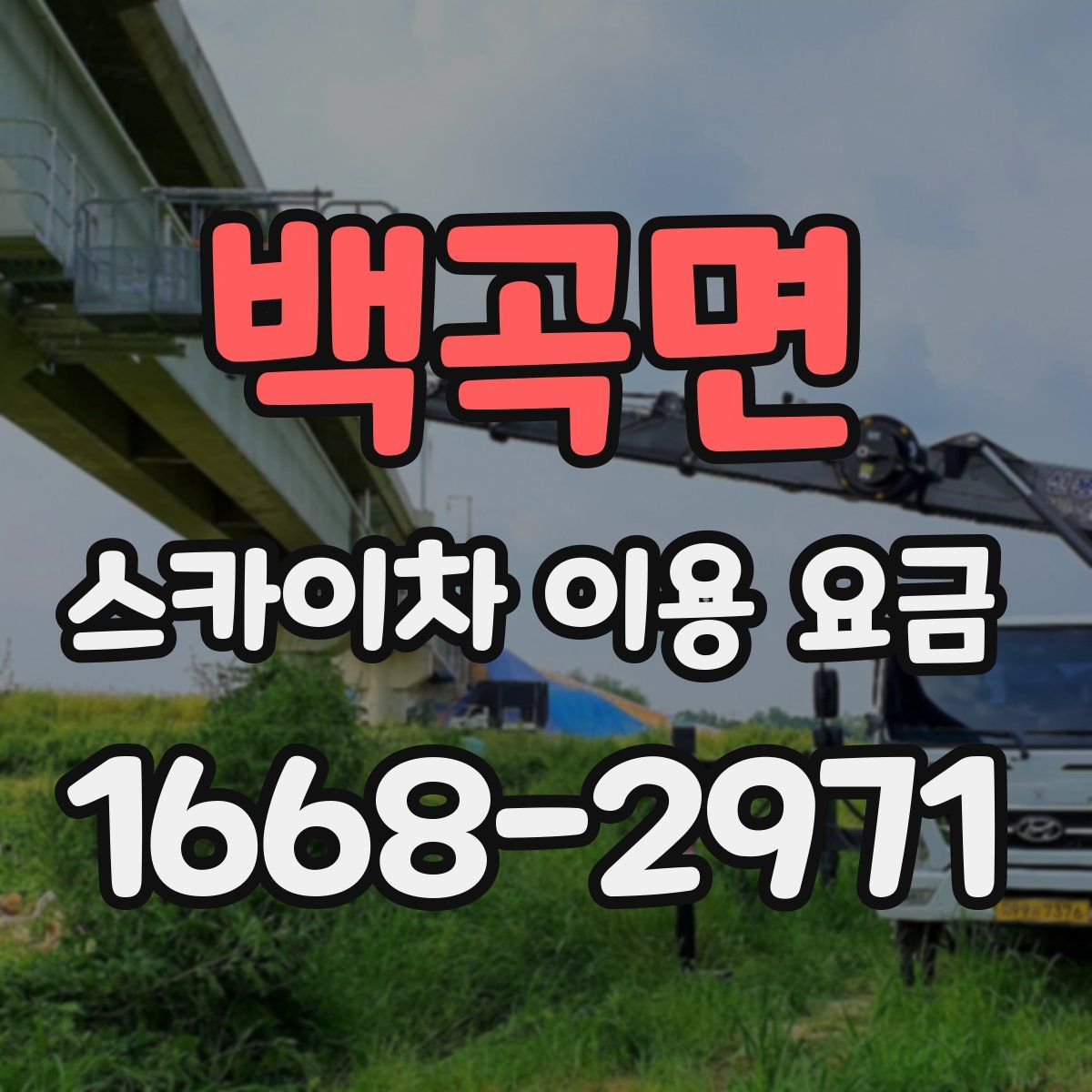백곡면 스카이차 이용 요금