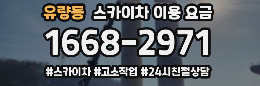 유량동 스카이차 이용 요금