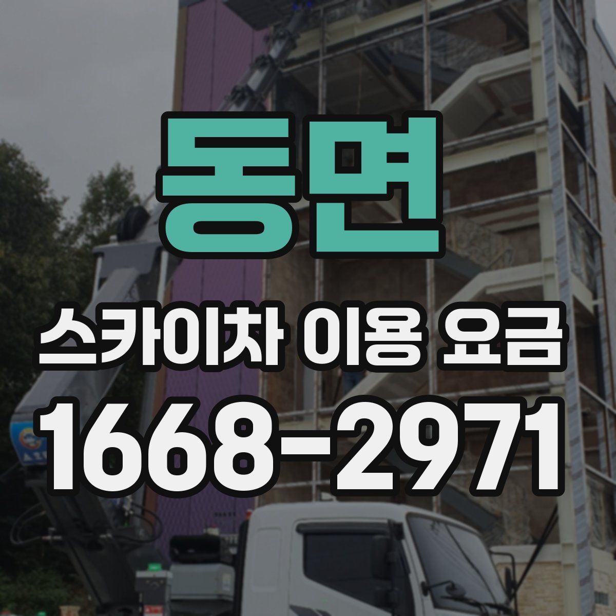동면 스카이차 이용 요금