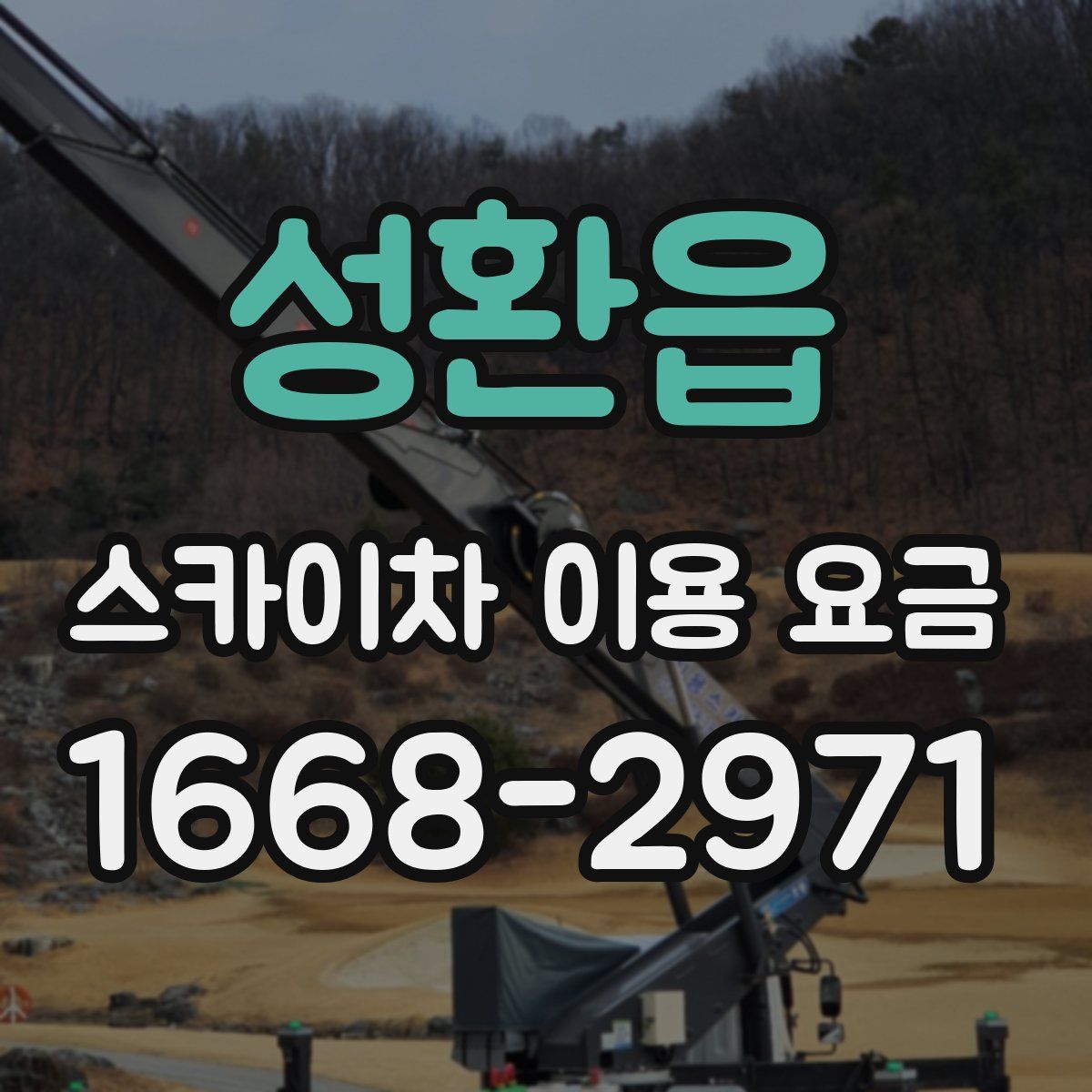 성환읍 스카이차 이용 요금