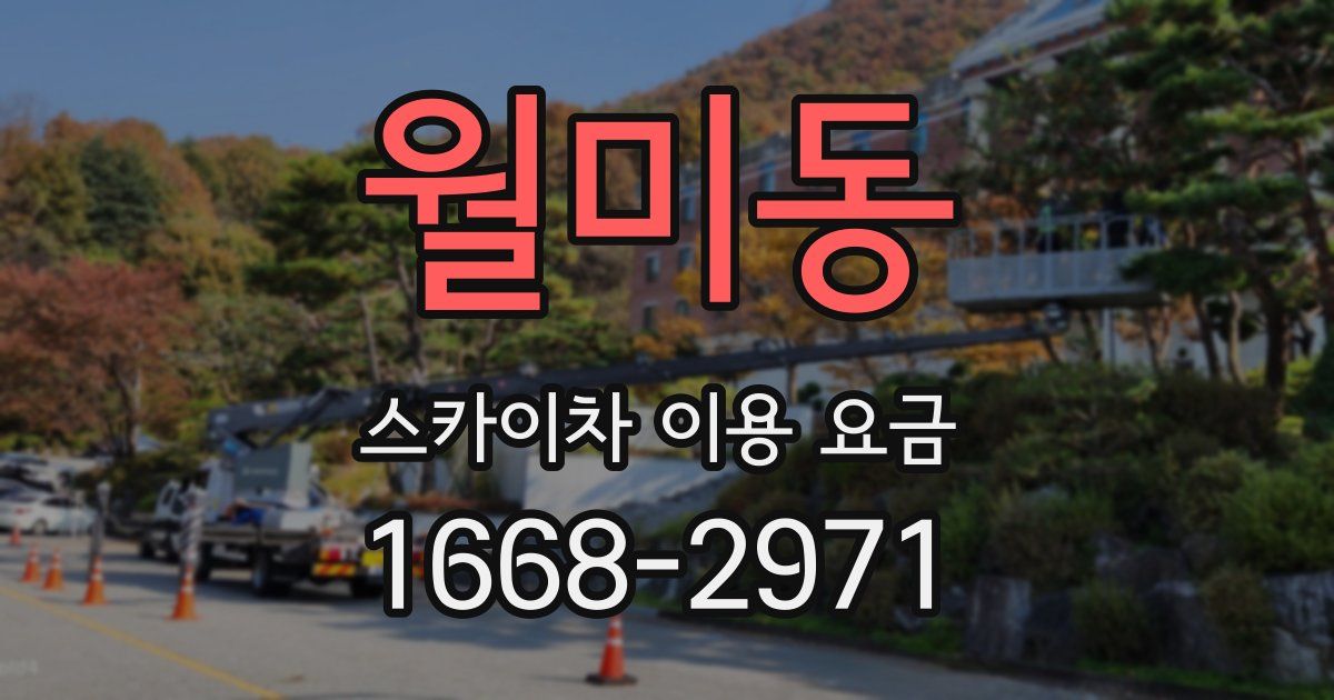 월미동 스카이차 이용 요금