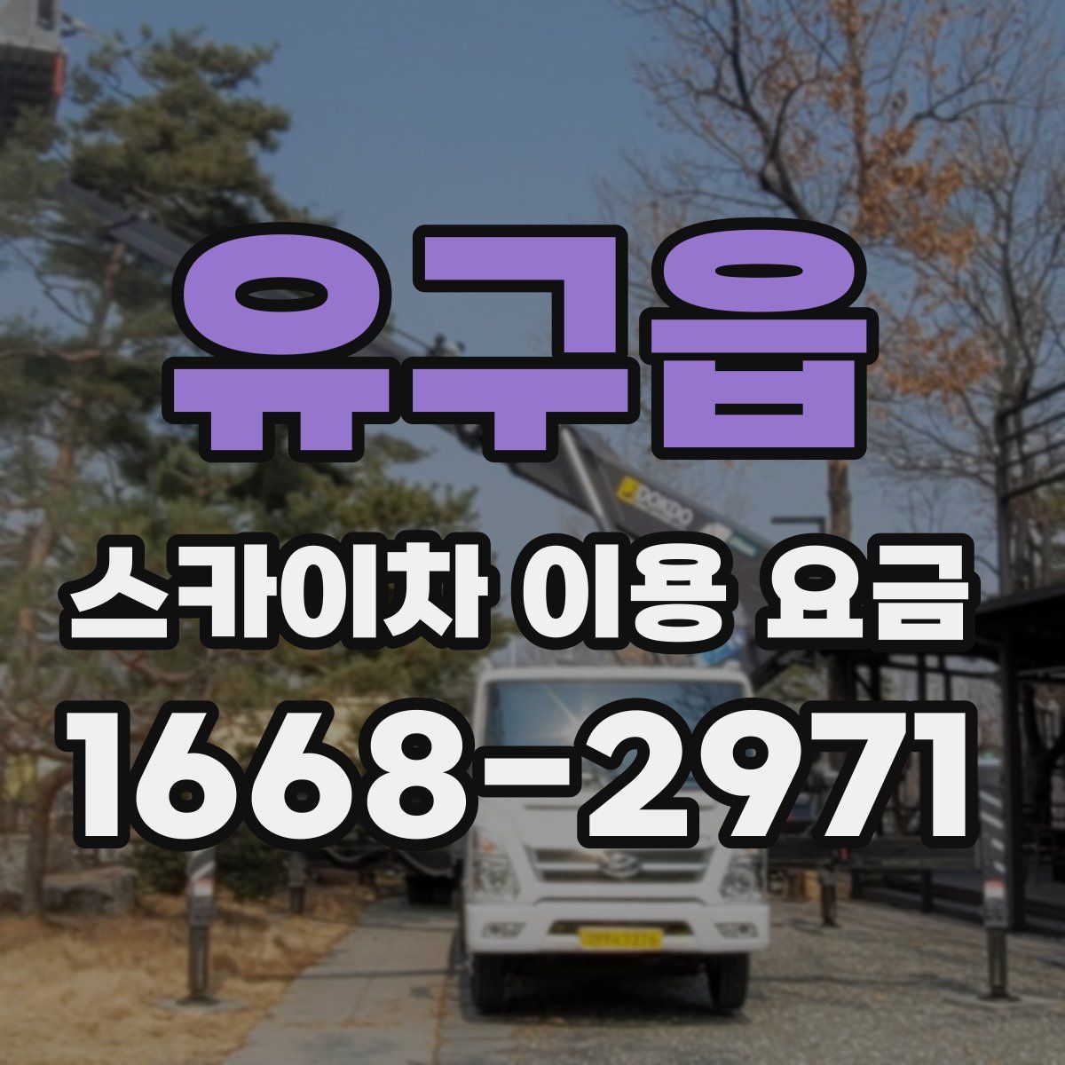 유구읍 스카이차 이용 요금