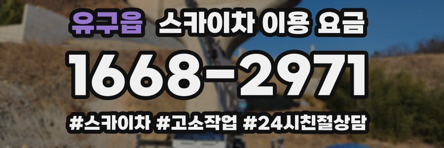 유구읍 스카이차 이용 요금