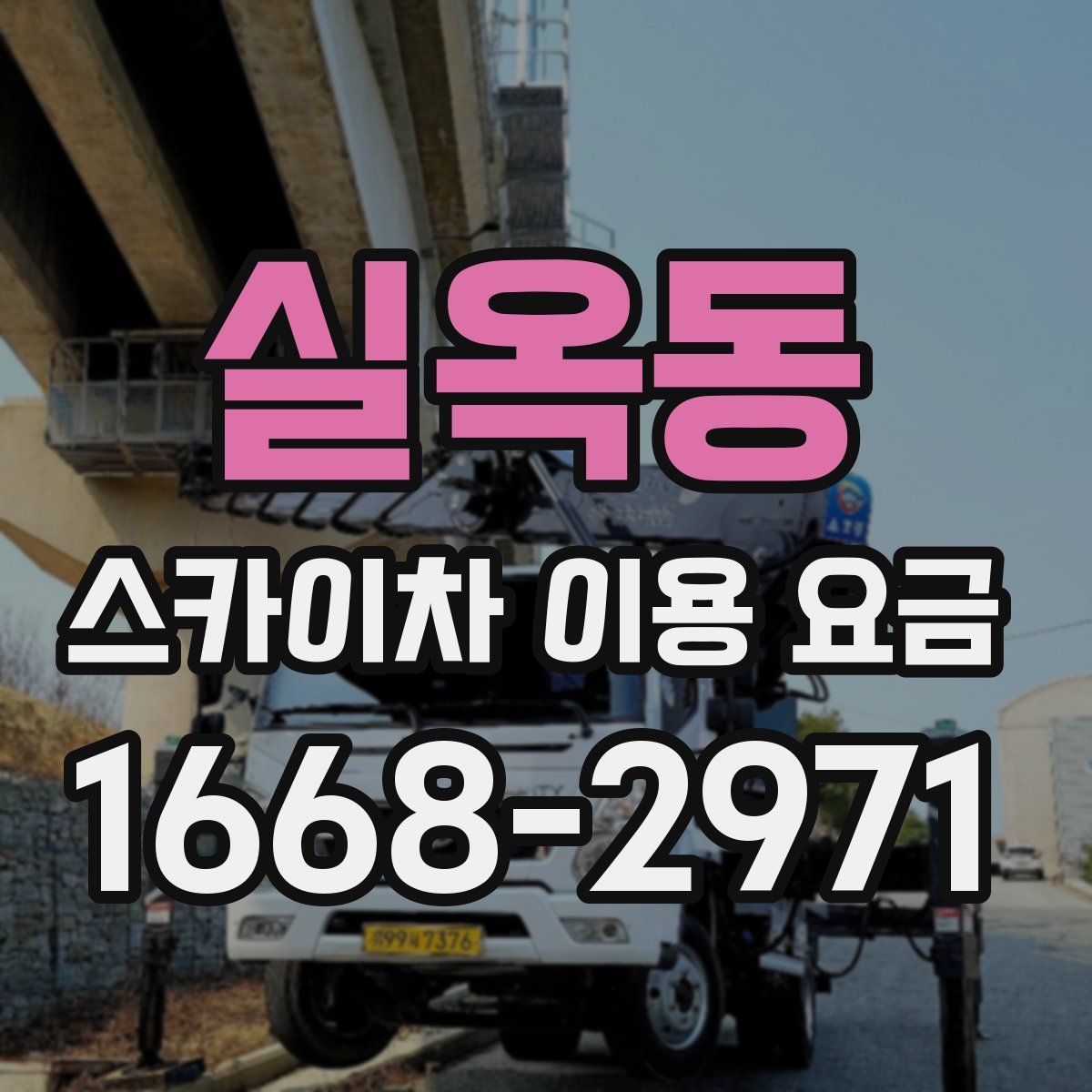 실옥동 스카이차 이용 요금