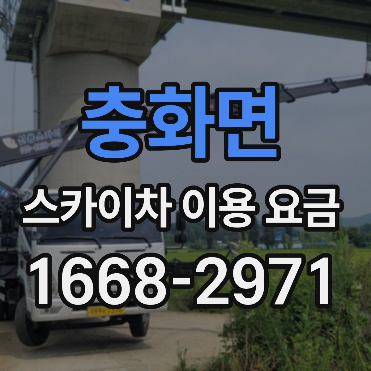 충화면 스카이차 이용 요금