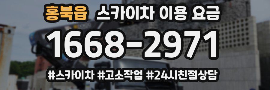 홍북읍 스카이차 이용 요금