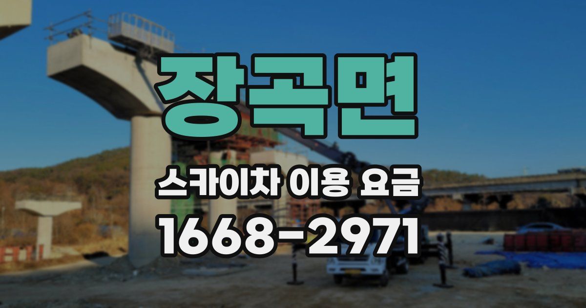 장곡면 스카이차 이용 요금