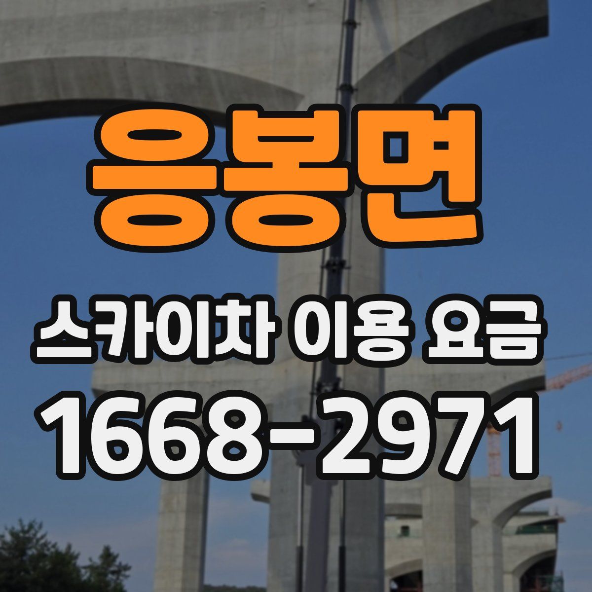 응봉면 스카이차 이용 요금