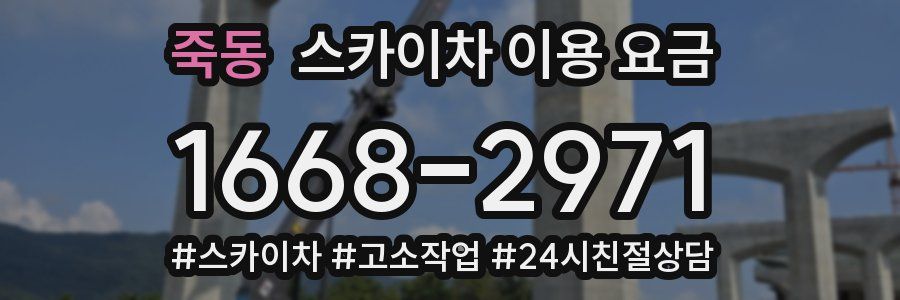 죽동 스카이차 이용 요금