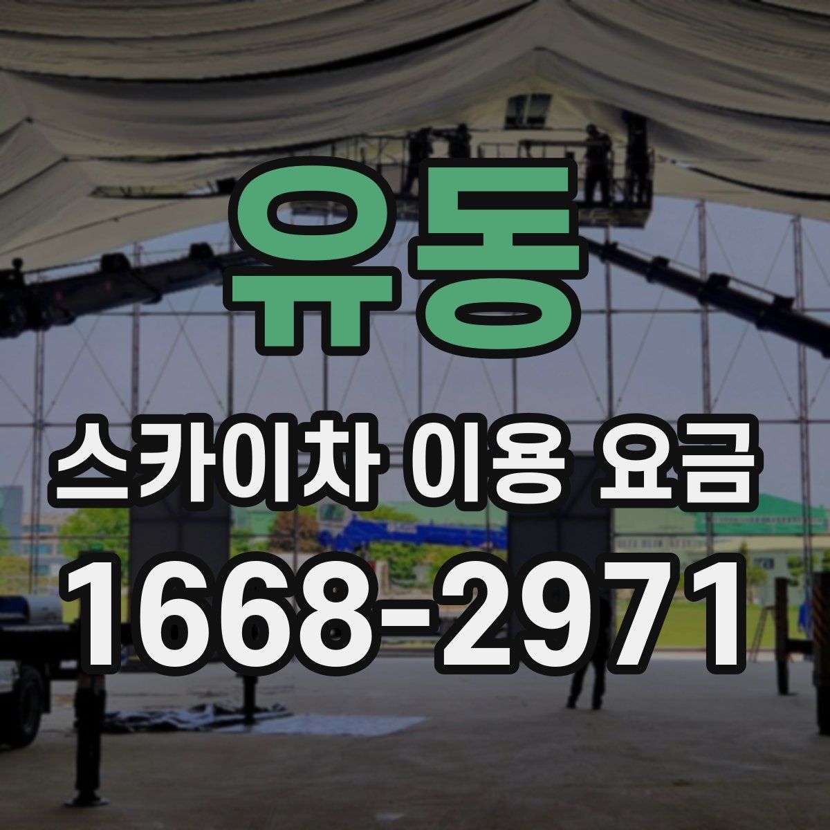 유동 스카이차 이용 요금