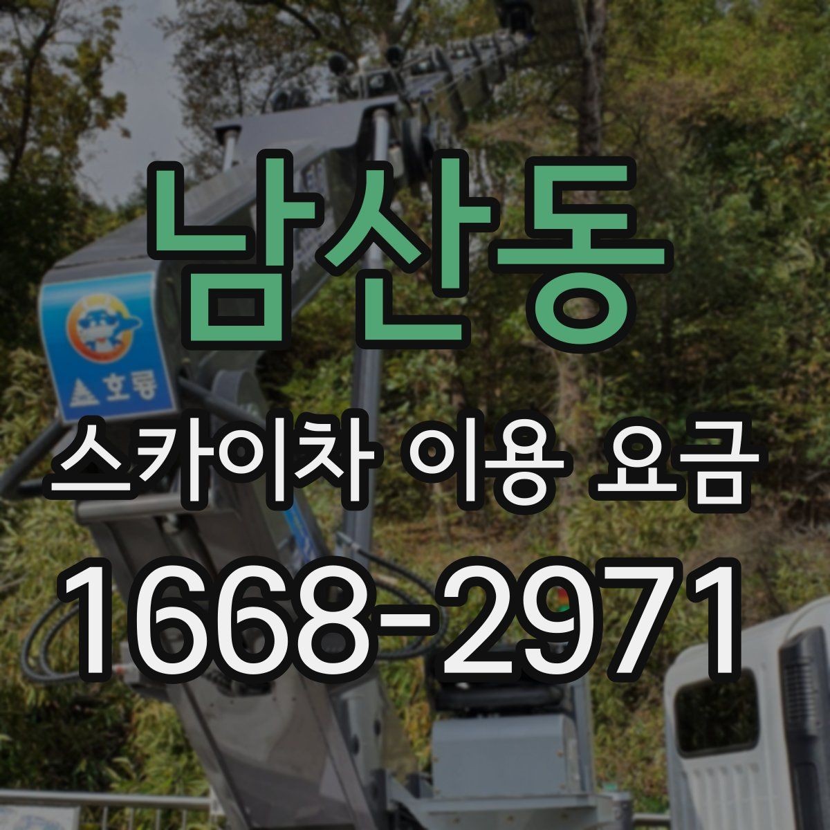 남산동 스카이차 이용 요금 확인할 때 알아두면 편한 점