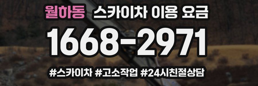 월하동 스카이차 이용 요금