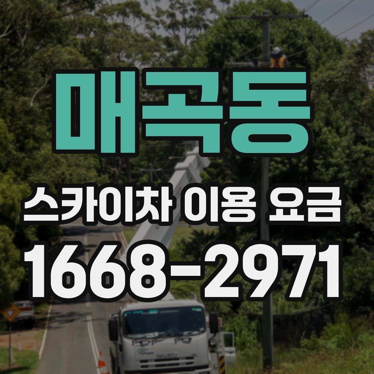 매곡동 스카이차 이용 요금