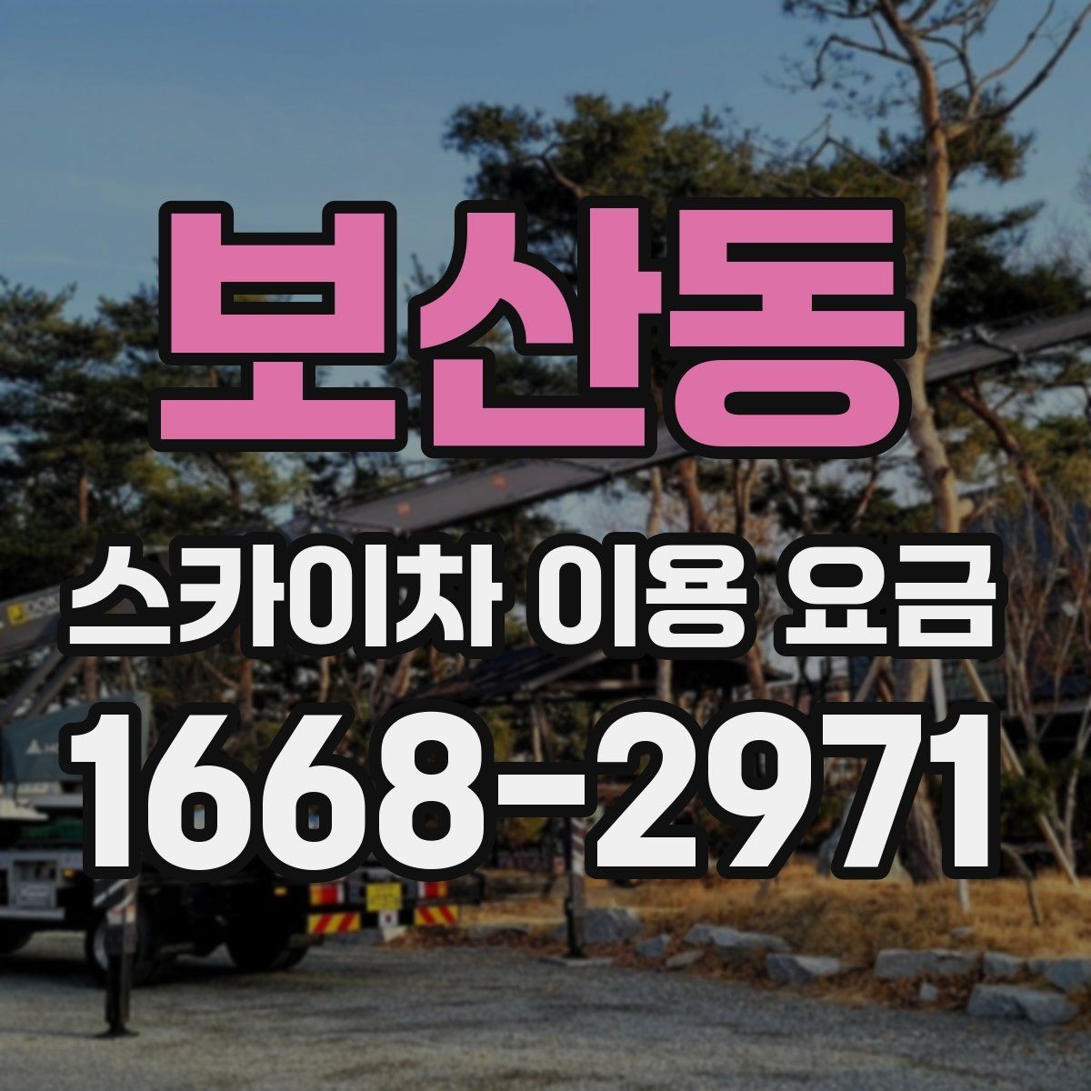 보산동 스카이차 이용 요금 비교에서 중요한 확인 사항