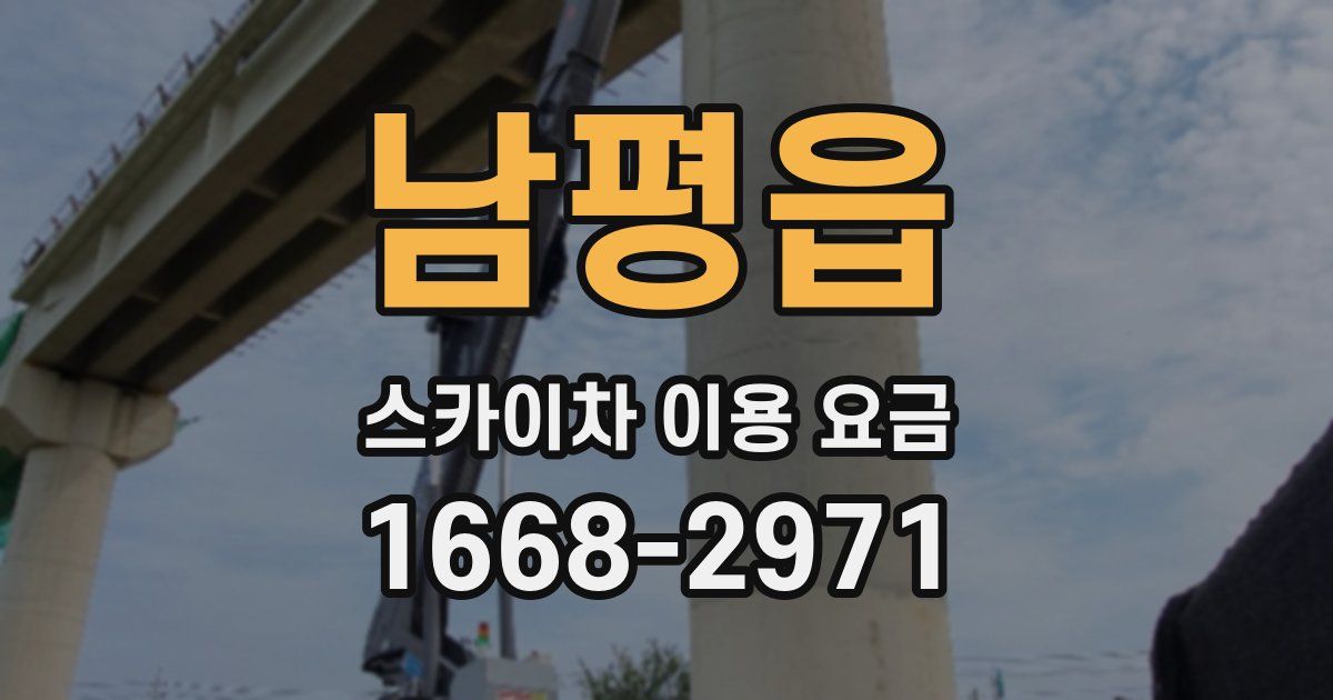 남평읍 스카이차 이용 요금