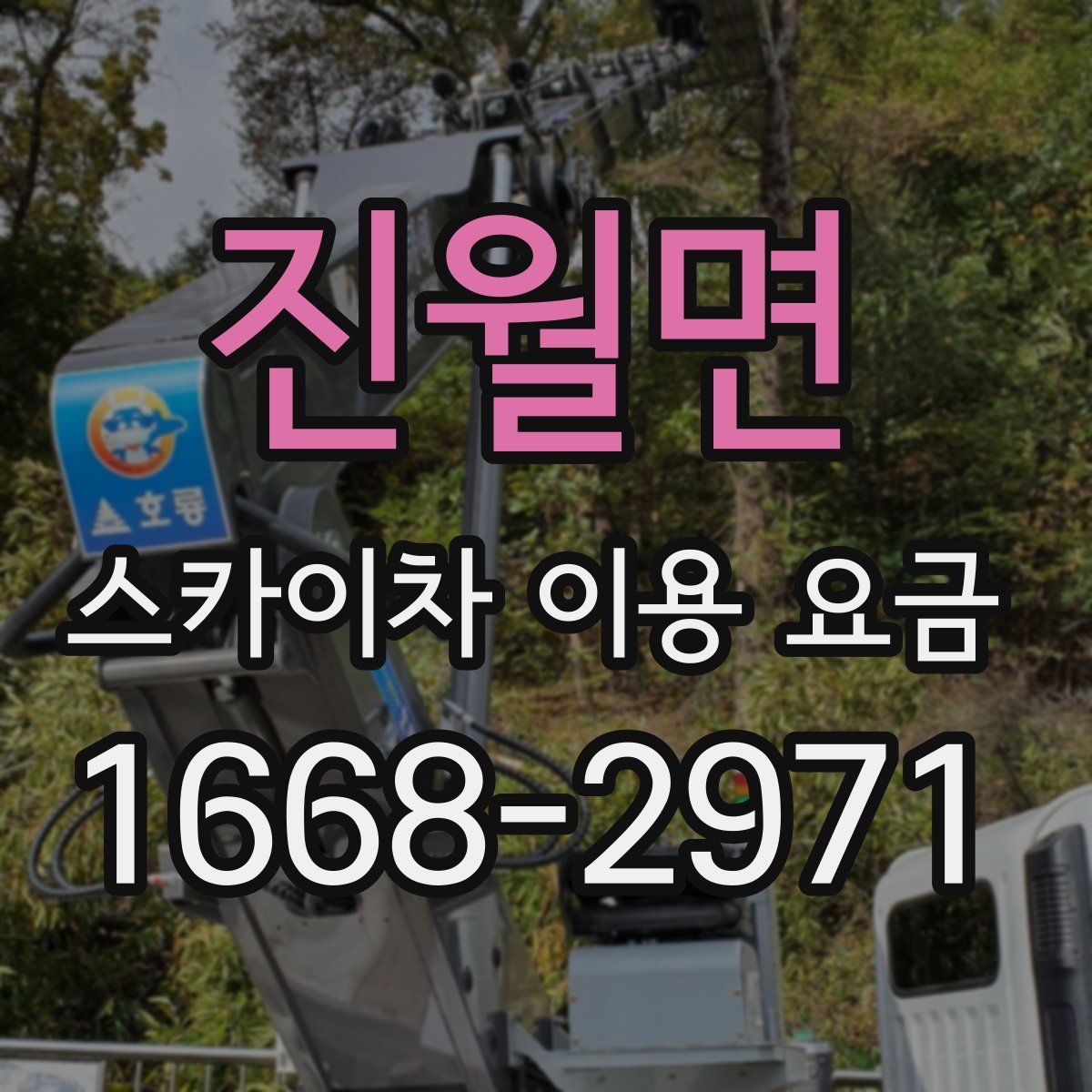 진월면 스카이차 이용 요금