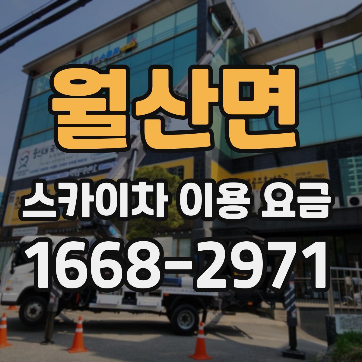 월산면 스카이차 이용 요금