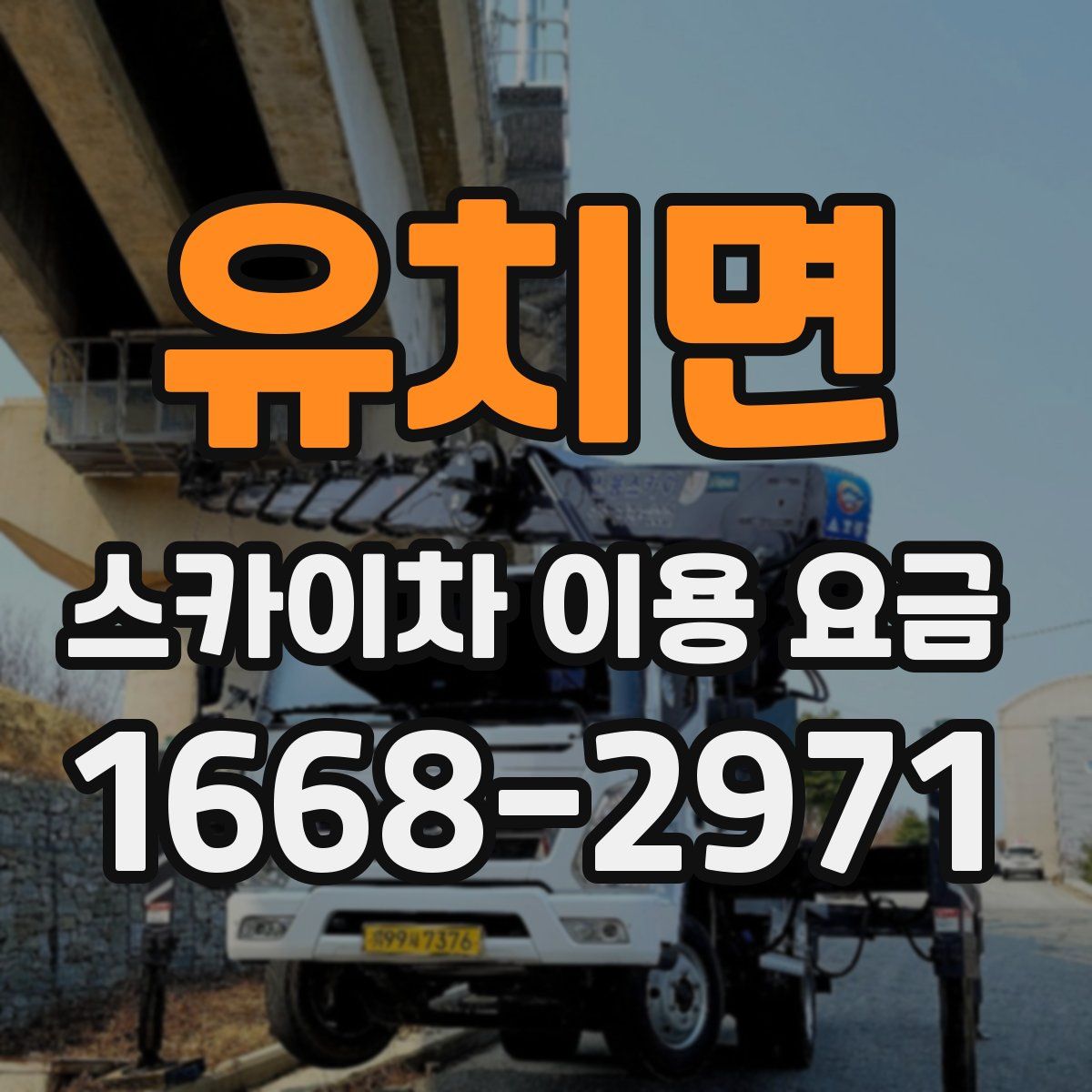 유치면 스카이차 이용 요금