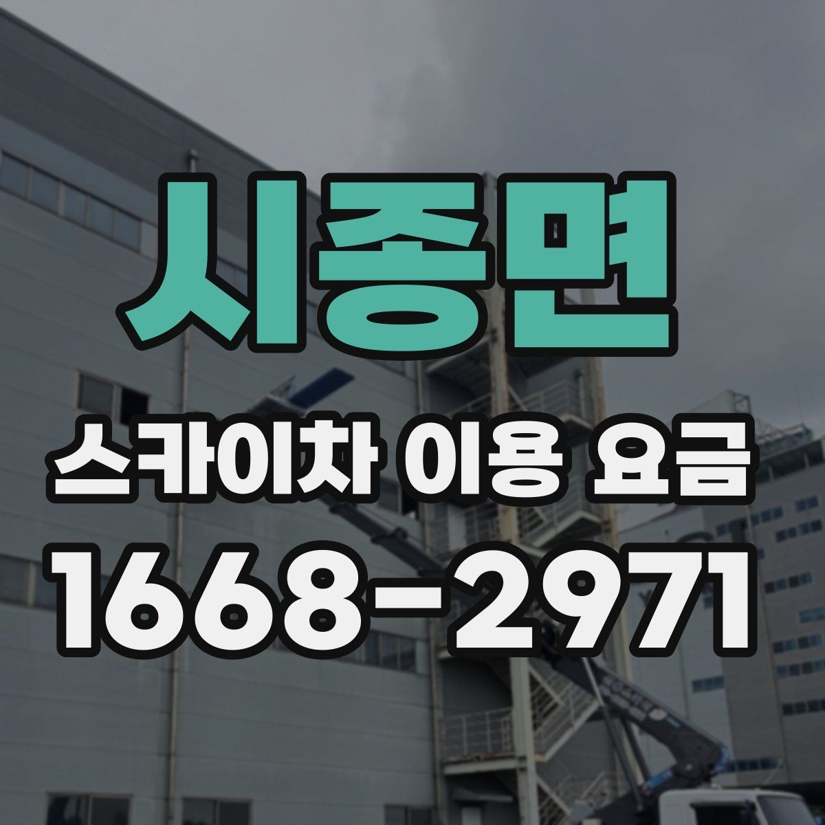 시종면 스카이차 이용 요금