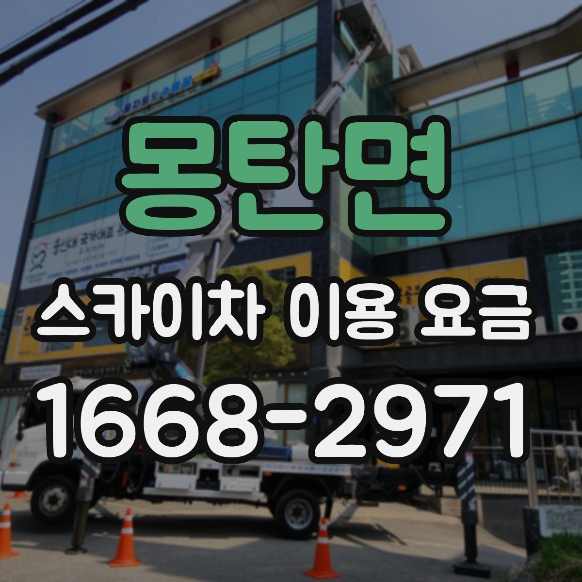 몽탄면 스카이차 이용 요금