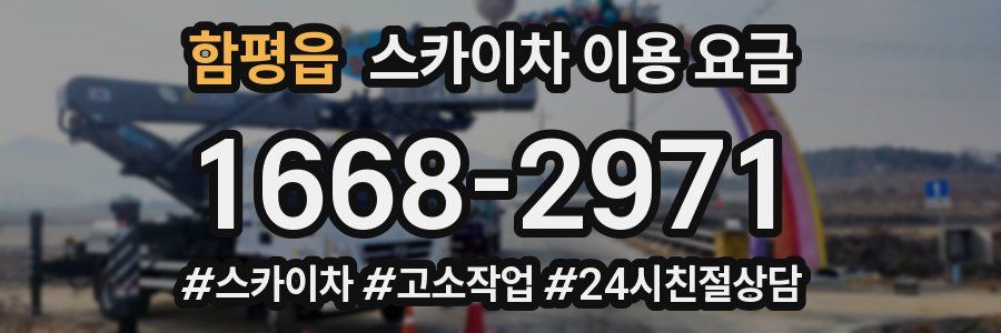 함평읍 스카이차 이용 요금