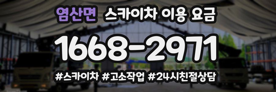 염산면 스카이차 이용 요금