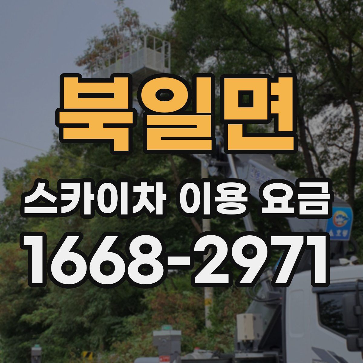 북일면 스카이차 이용 요금