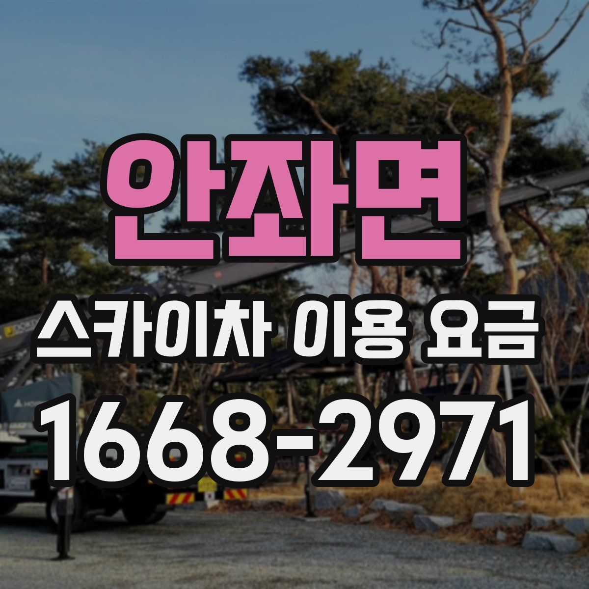 안좌면 스카이차 이용 요금