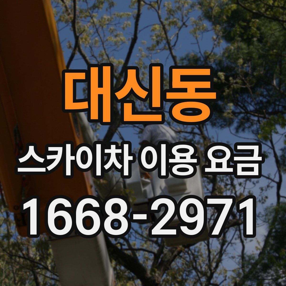 대신동 스카이차 이용 요금