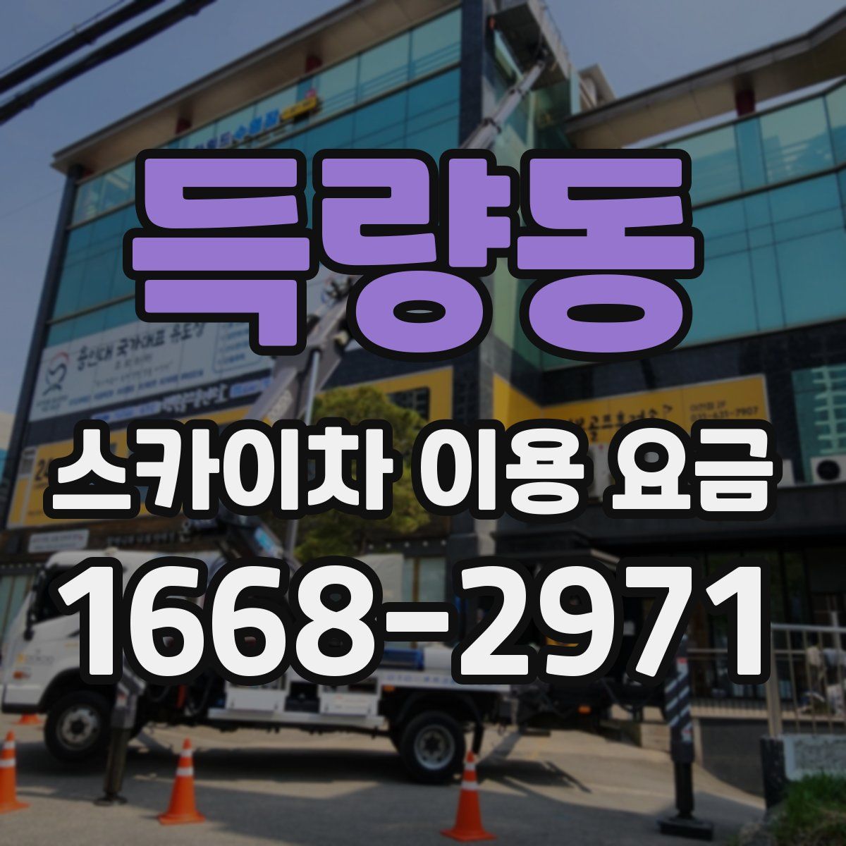 득량동 스카이차 이용 요금