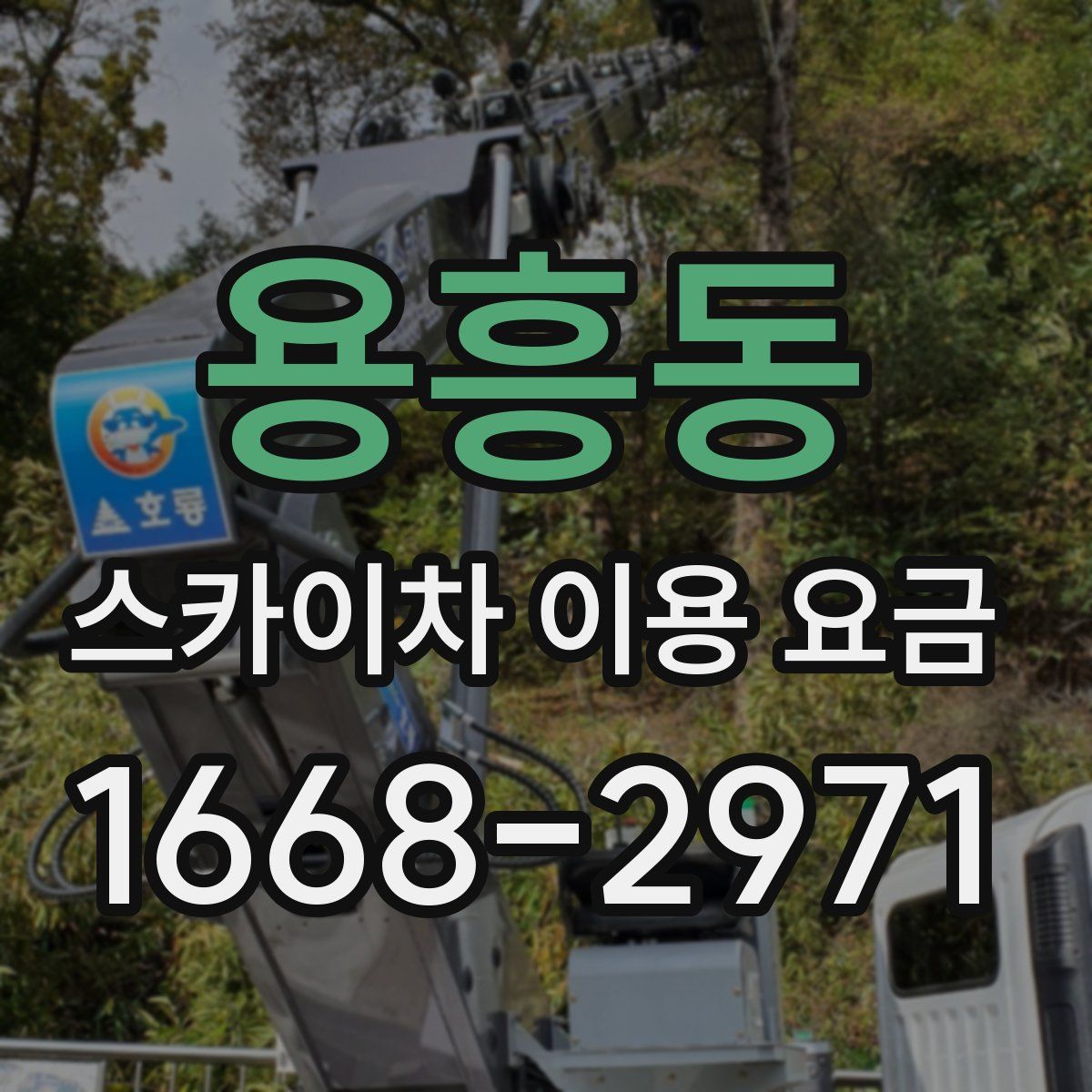 용흥동 스카이차 이용 요금