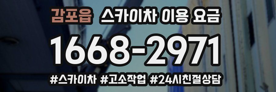 감포읍 스카이차 이용 요금