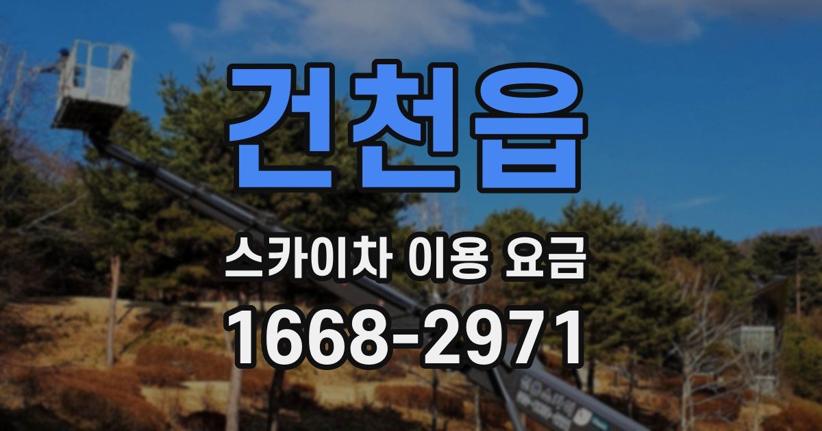 건천읍 스카이차 이용 요금