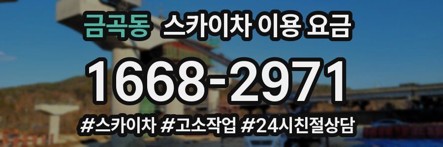 금곡동 스카이차 이용 요금