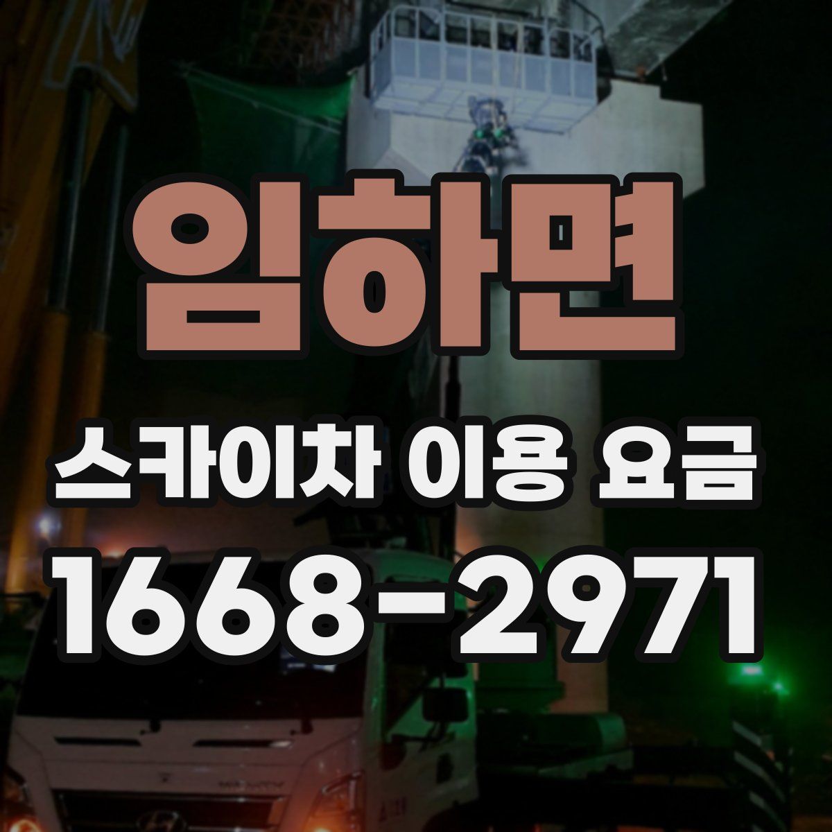 임하면 스카이차 이용 요금