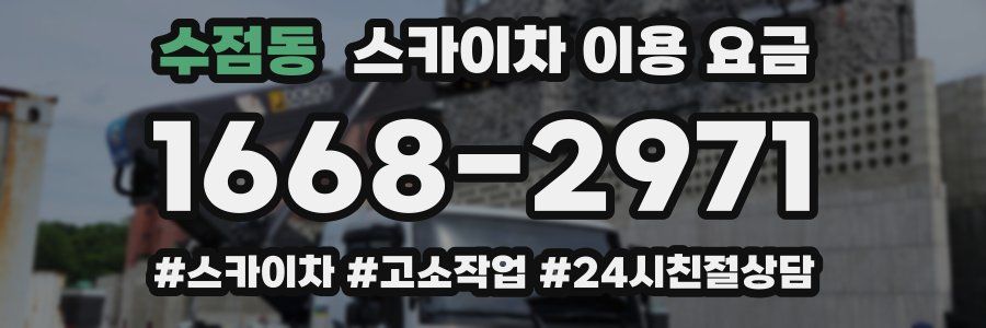 수점동 스카이차 이용 요금